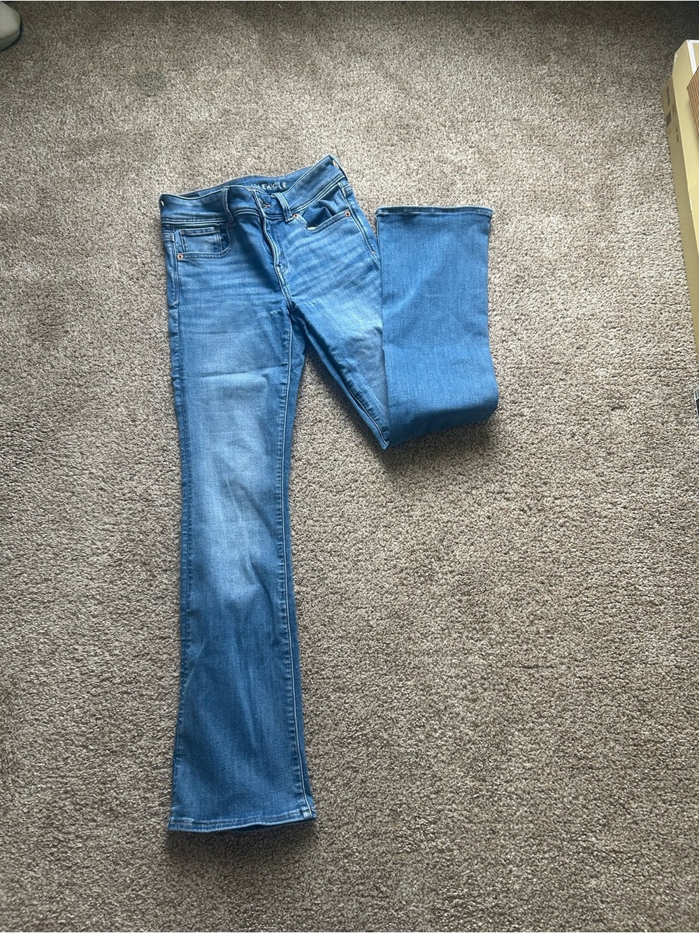 American Eagle Outfitters Light Blue Flare Jeans